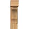 Ekena Millwork Balboa Block Rough Sawn Bracket w/ Offset Brace, Western Red Cedar, 8"W x 22"D x 30"H BKT0806X22X30BOA05RWR - alternate 2